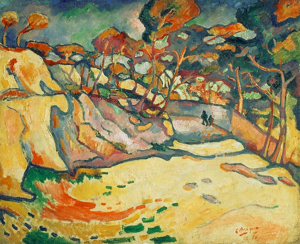 Georges Braque, L'Estaque, octobre 1906