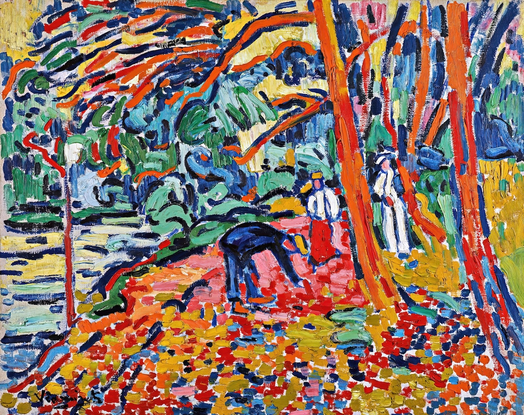 Paysage au bois mort (1906) par Maurice de Vlaminck