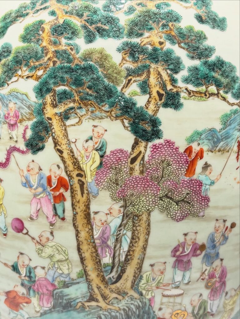 Porcelaine chinoise - Cohérence des décors