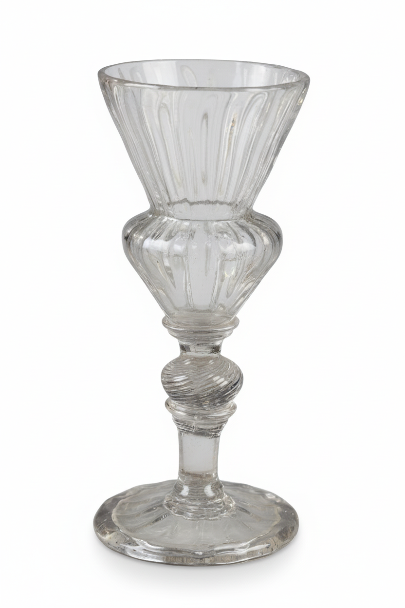 Verre dit Gobichon à fruit ou pâte de fruit XVIIIe siècle