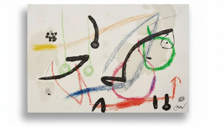Joan Miro, Lithographie