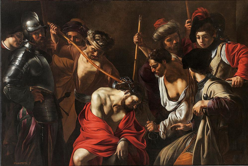 Bartolomeo Manfredi, Le couronnement d'épines