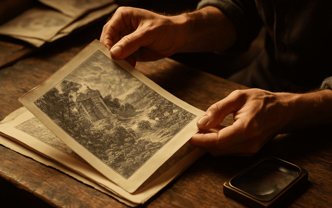 Comment reconnaître une gravure ancienne : Guide complet pour les amateurs d’art