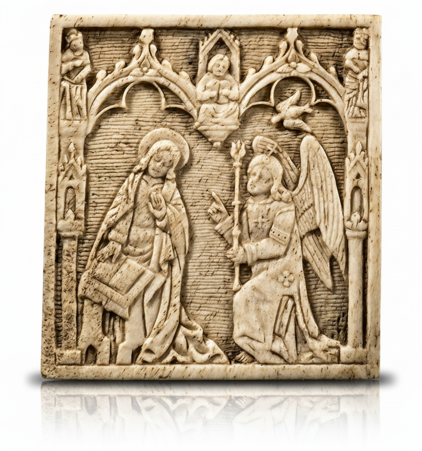Plaque en os