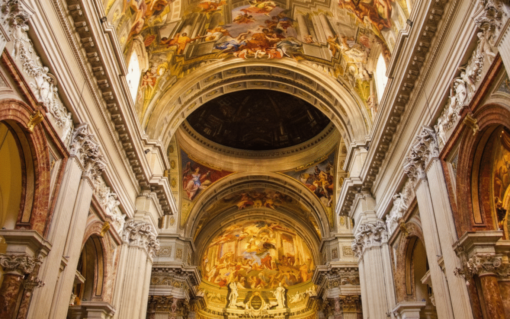 Baroque - Orazio Grassi, Carlo Maderno Église Saint Ignace de Loyola
