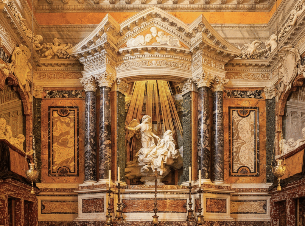Baroque - Le Bernin, L'Extase de Sainte Thérèse