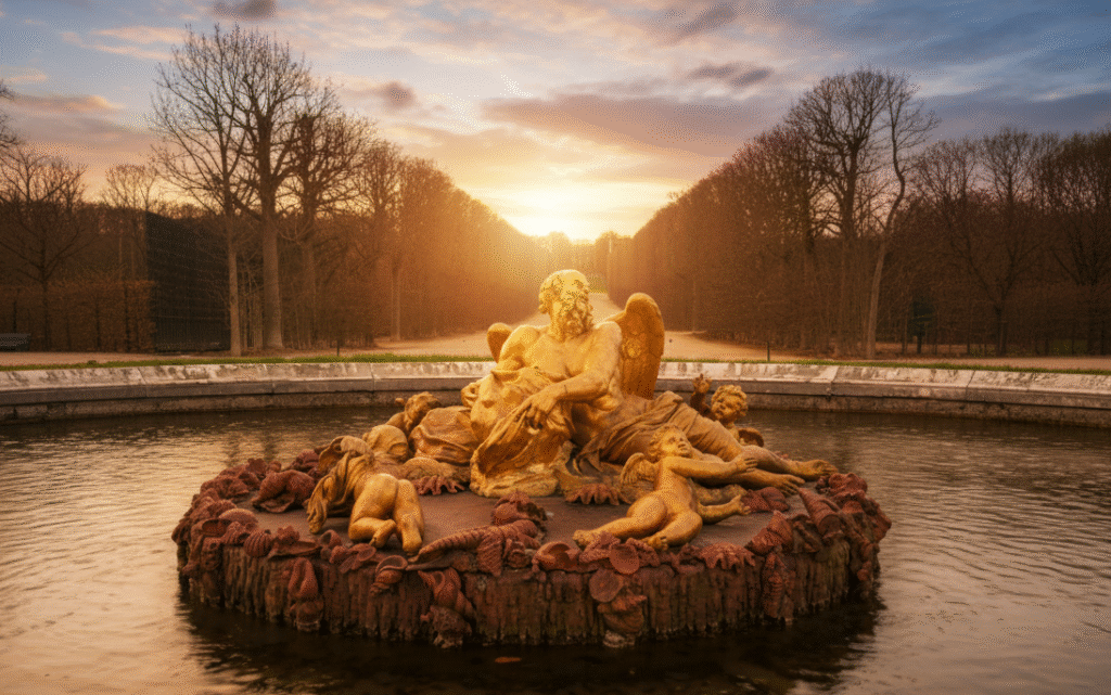 Le Bassin de Saturne, Versailles