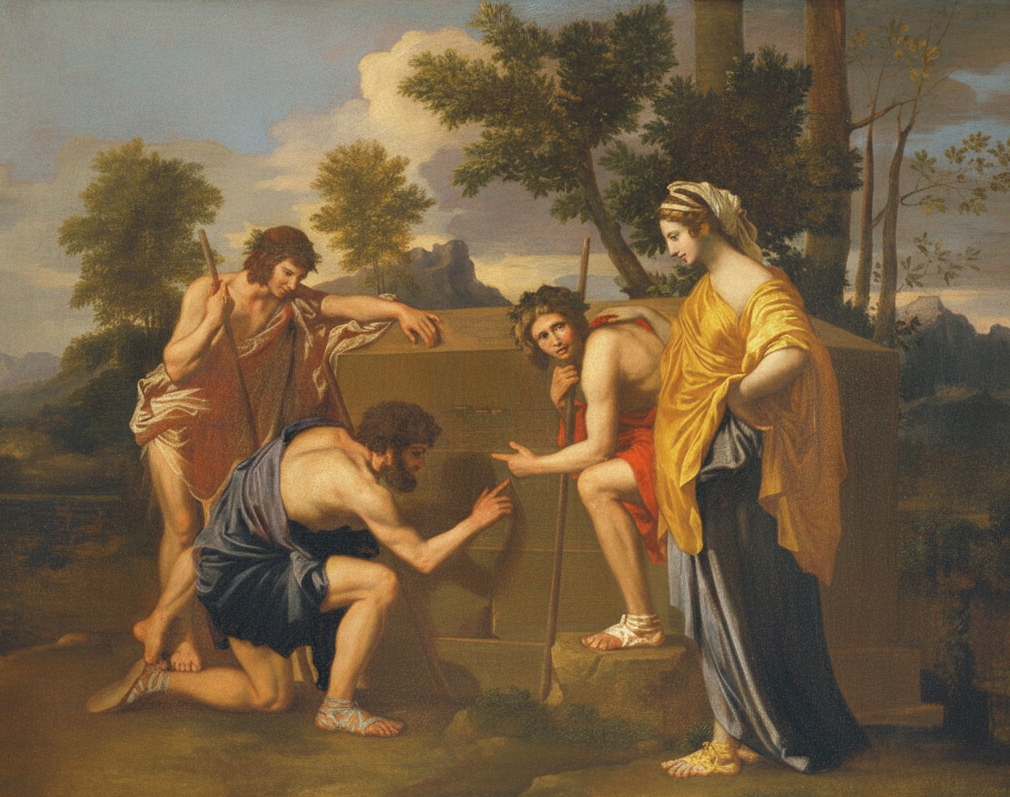 Nicolas Poussin - Les Bergers D'Arcadie