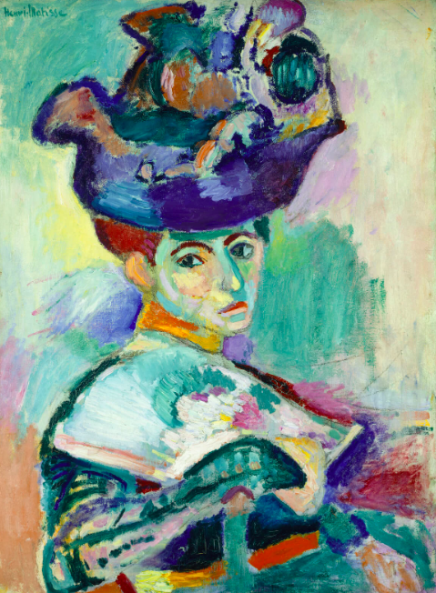 Henri Matisse, La Femme au Chapeau, 1905
