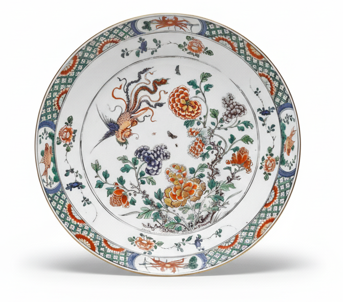 Porcelaine de la Compagnie des Indes, début XVIII° siècle
