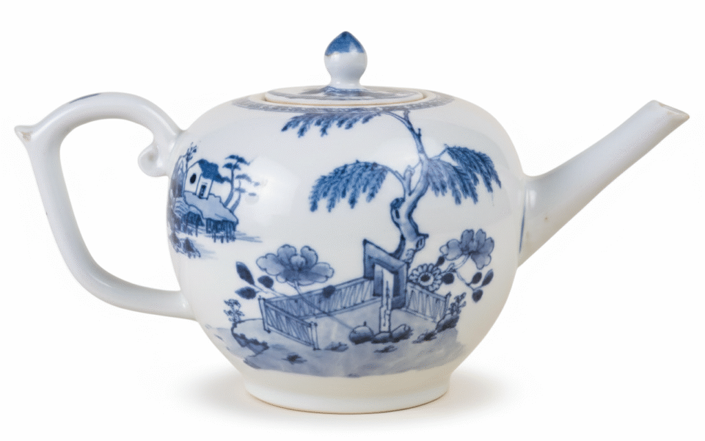 Théière en porcelaine de La Compagnie des Indes