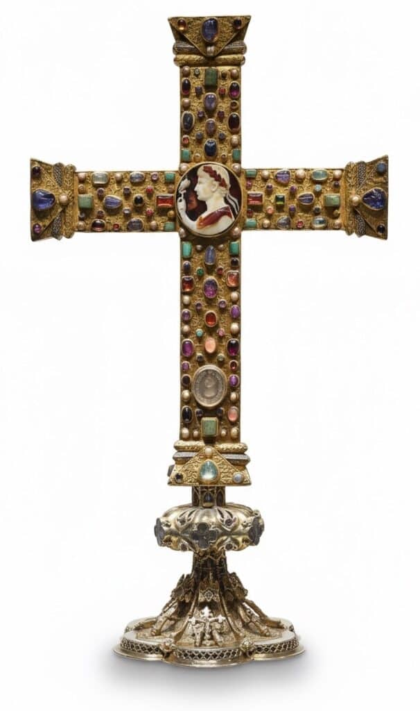 Camée, Croix de Lothaire, Trésor d'Aix-La-Chapelle